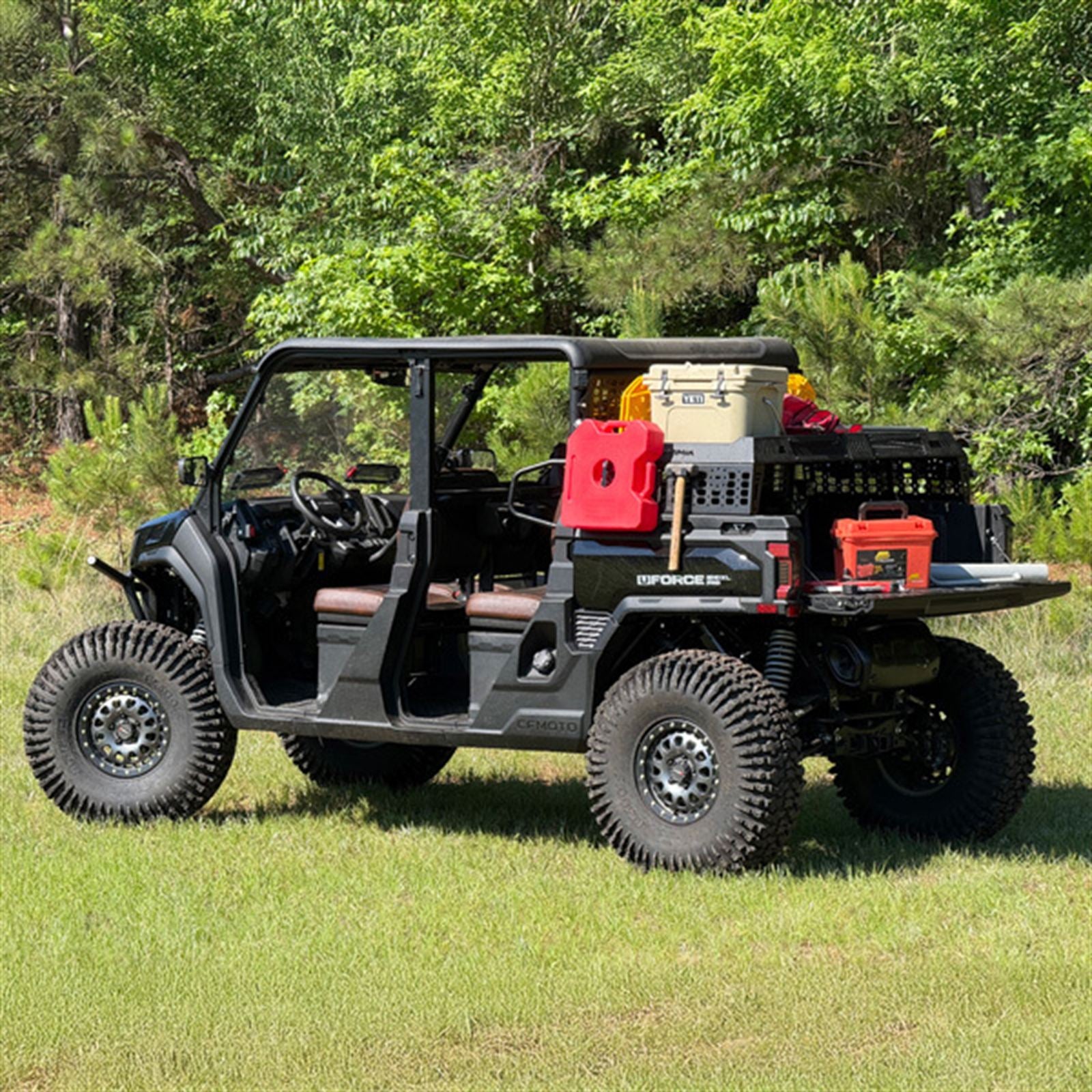 Seizmik Bed Rack Compatible with CFMOTO U10 Pro '25-26 - Black [MPN: 58-20913KIT]_2558011