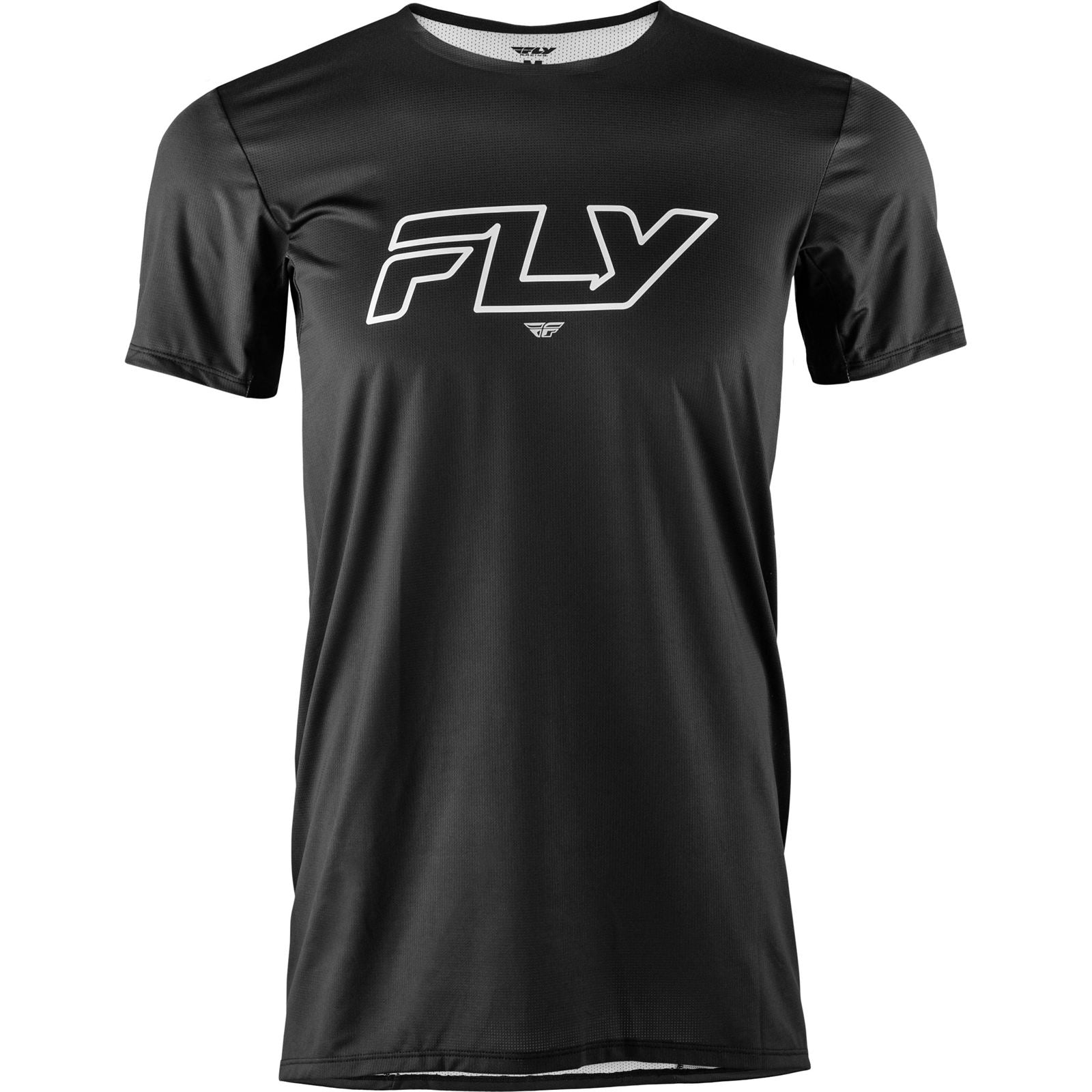 Fly Racing Enduro Short Sleeve Jersey - Black/White_2570104