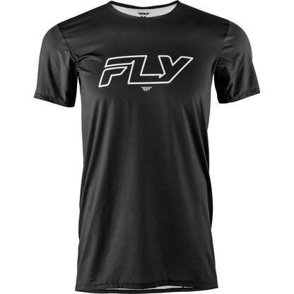 Fly Racing Enduro Short Sleeve Jersey - Black/White_2570104