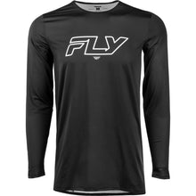Fly Racing Enduro Long Sleeve Jersey - Black/White_2570686