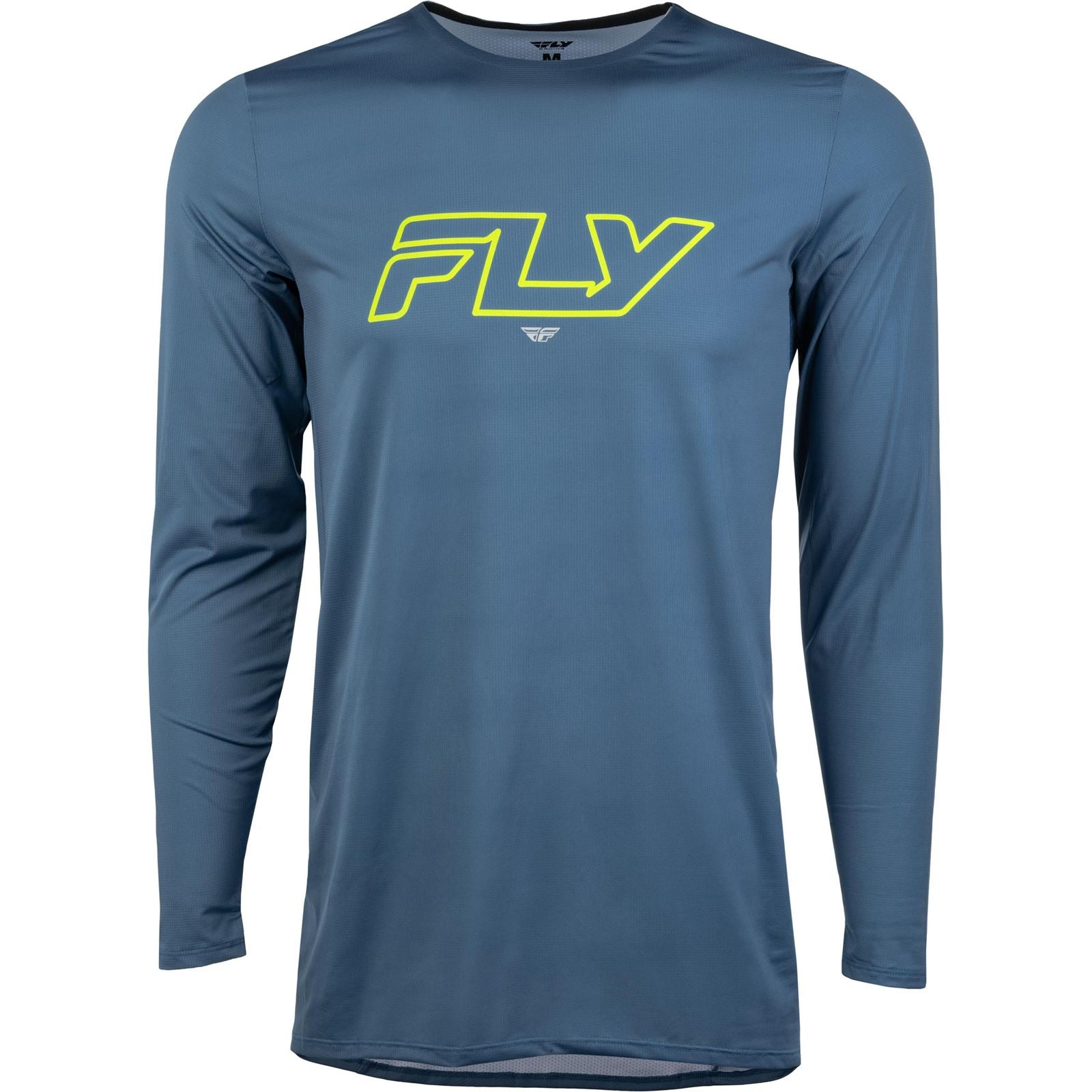 Fly Racing Enduro Long Sleeve Jersey - Slate/Hi-Vis_2570203