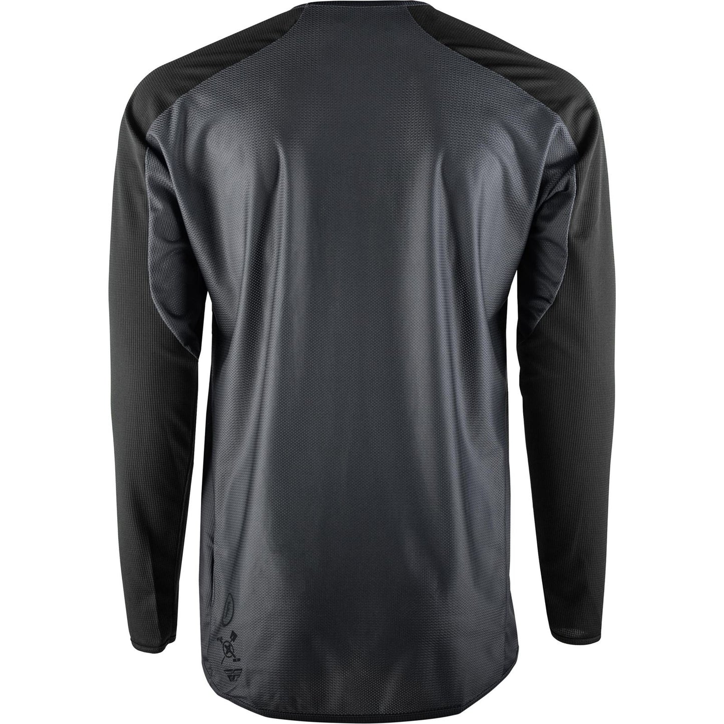 Fly Racing Gravity Long Sleeve Jersey - Grey/Black_2570192