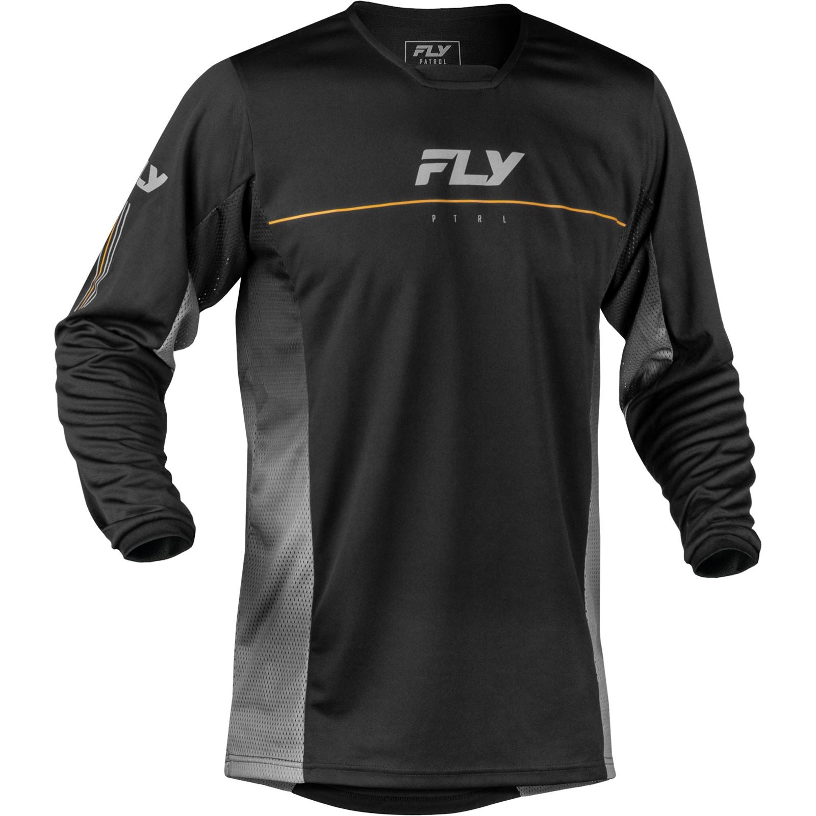 Fly Racing Patrol Jersey - Black/Grey_2570385