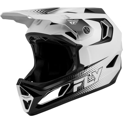 FLY Racing Youth Rayce Sonar Bicycle Helmet - White/Black_2572019