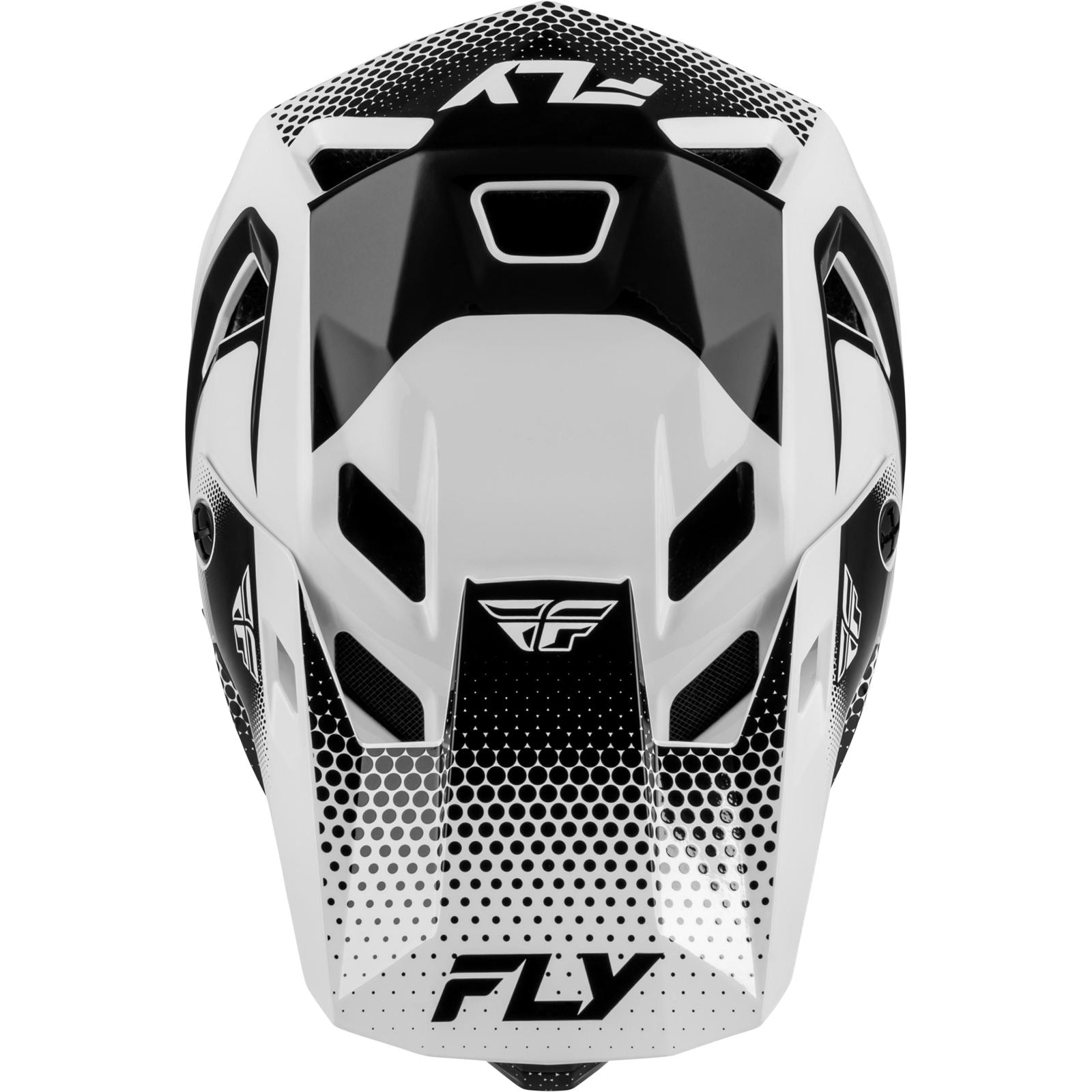 FLY Racing Youth Rayce Sonar Bicycle Helmet - White/Black_2572071