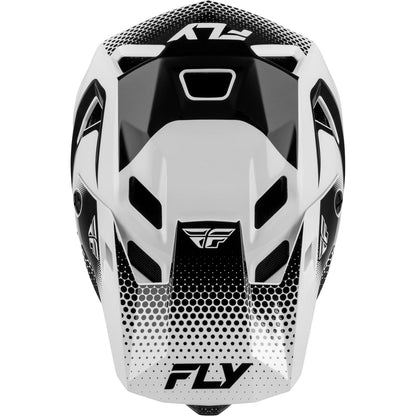 FLY Racing Youth Rayce Sonar Bicycle Helmet - White/Black_2572071