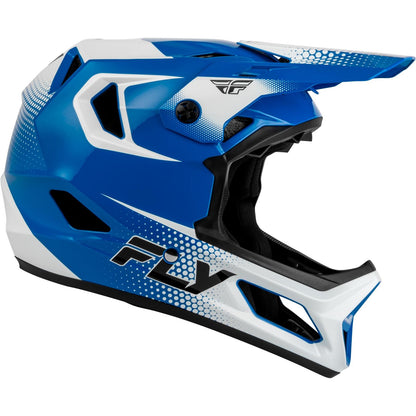 FLY Racing Rayce Sonar Bicycle Helmet - Blue/White/Black_2572193