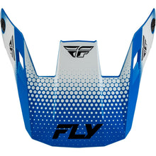 FLY Racing Rayce Sonar Helmet Visor - Blue/White/Black_2572028