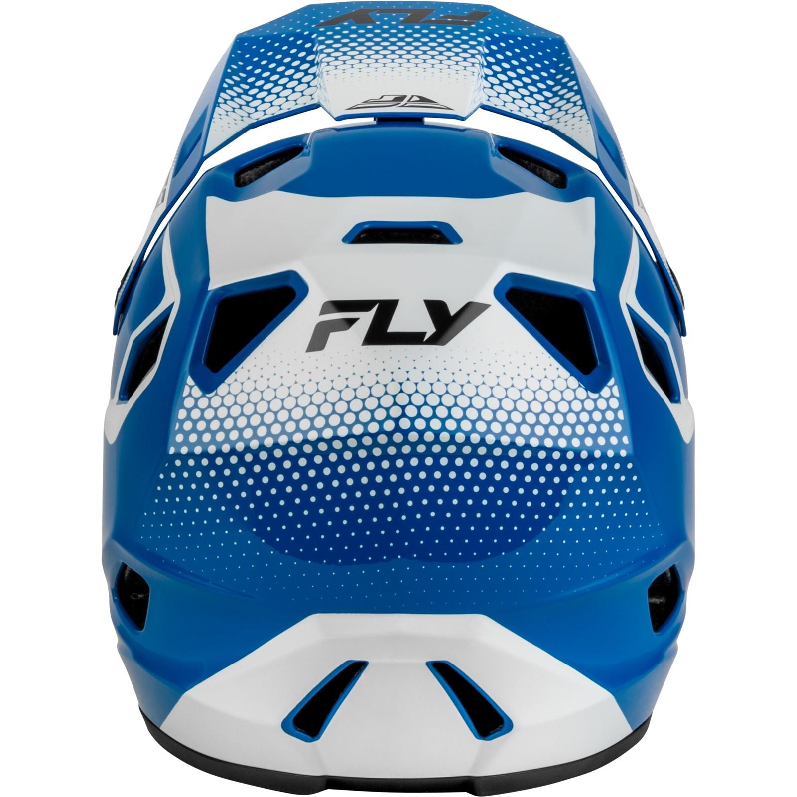 FLY Racing Youth Rayce Sonar Bicycle Helmet - Blue/White/Black_2572068