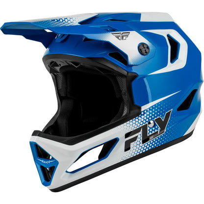FLY Racing Youth Rayce Sonar Bicycle Helmet - Blue/White/Black_2572111