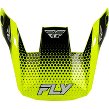 FLY Racing Rayce Sonar Helmet Visor - Hi-Vis-Black/White_2572268