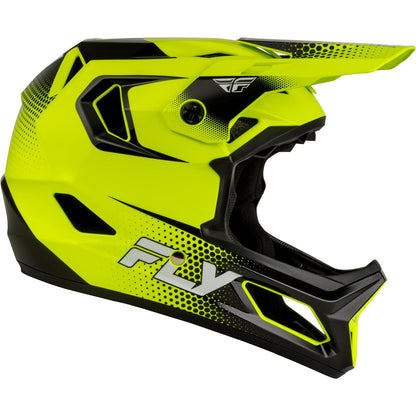 FLY Racing Youth Rayce Sonar Bicycle Helmet - Hi-Vis/Black/White_2572006