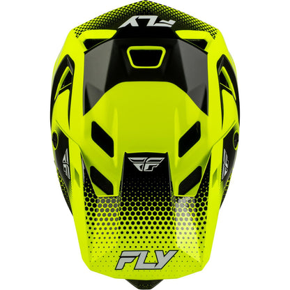 FLY Racing Youth Rayce Sonar Bicycle Helmet - Hi-Vis/Black/White_2572145