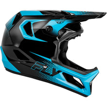 FLY Racing Youth Rayce Sonar Bicycle Helmet - Black/Electric Blue_2572173