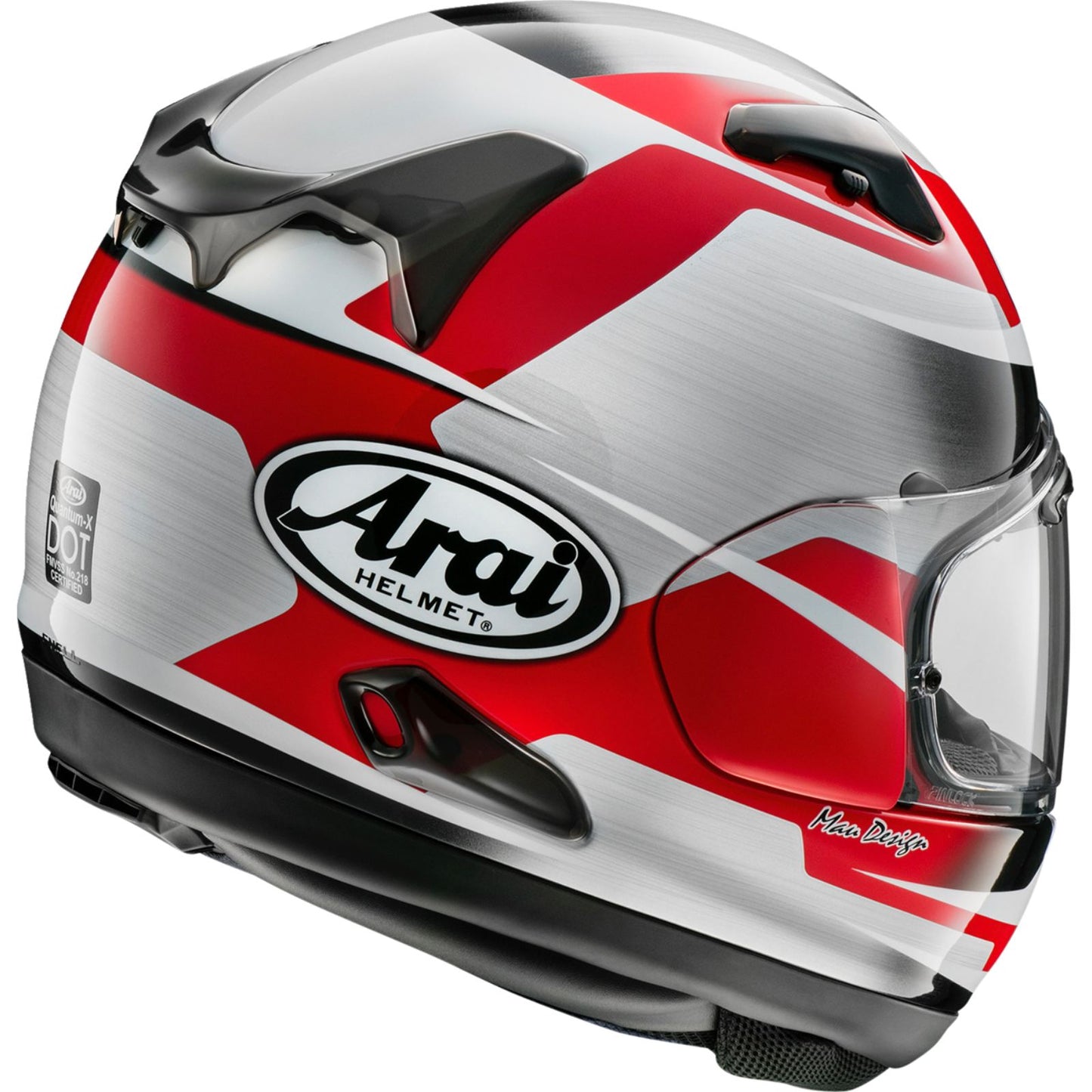 Arai Quantum-X Helmet - Steel - Red - Small [MPN: 0101-18117]_2565180