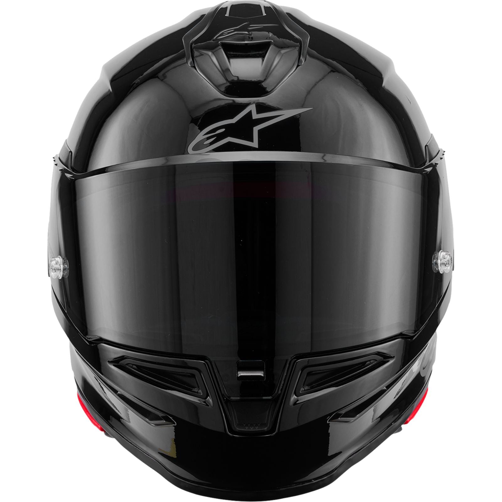 Alpinestars Supertech R7 Helmet - 22.06 - Solid - Gloss Black - Large [MPN: 8202126-1180-L]_2561445