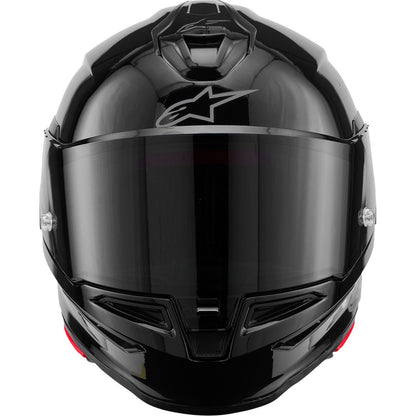 Alpinestars Supertech R7 Helmet - 22.06 - Solid - Gloss Black - Large [MPN: 8202126-1180-L]_2561445