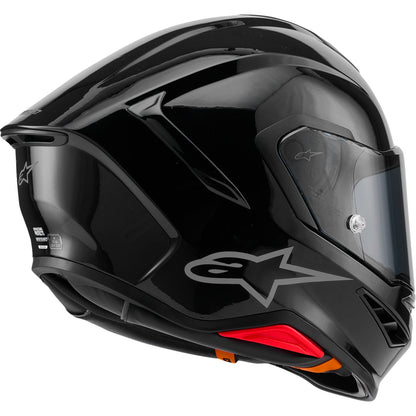 Alpinestars Supertech R7 Helmet - 22.06 - Solid - Gloss Black - Large [MPN: 8202126-1180-L]_2563997