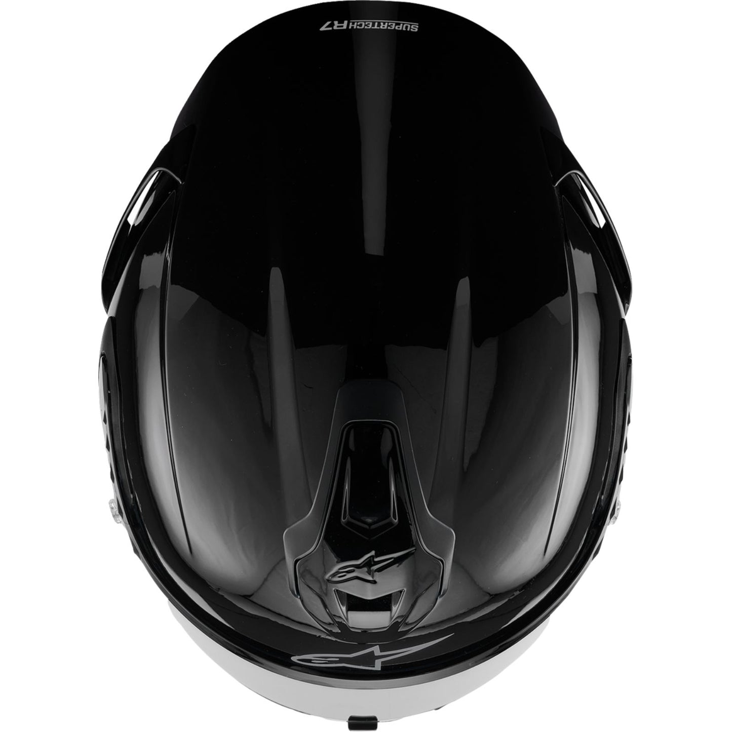 Alpinestars Supertech R7 Helmet - 22.06 - Solid - Gloss Black - Large [MPN: 8202126-1180-L]_2564805