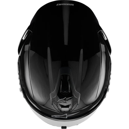 Alpinestars Supertech R7 Helmet - 22.06 - Solid - Gloss Black - Large [MPN: 8202126-1180-L]_2564805