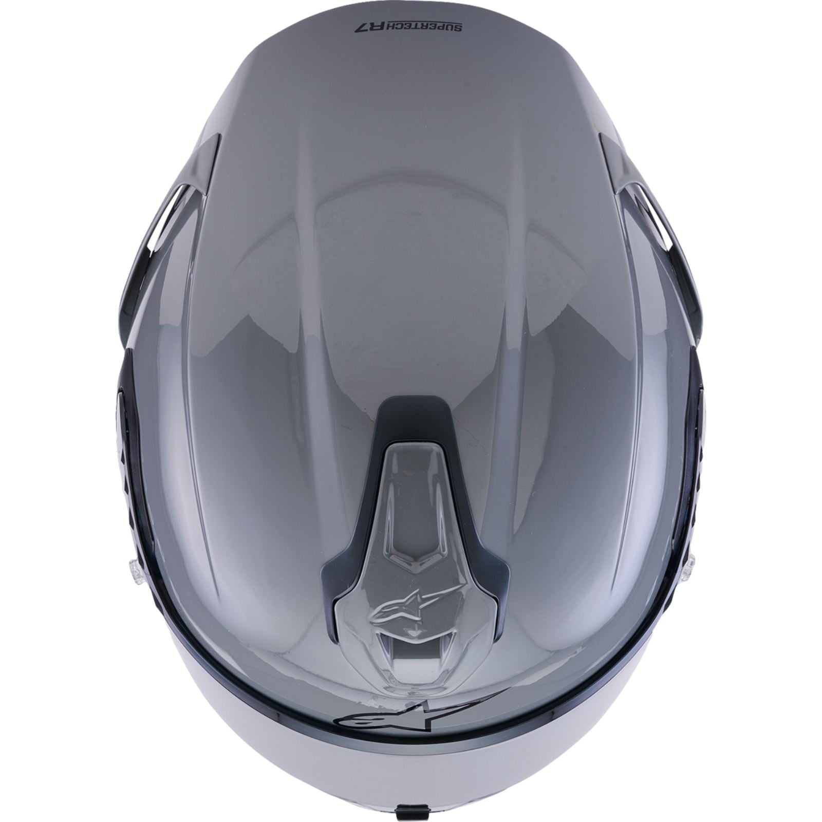 Alpinestars Supertech R7 Helmet - 22.06 - Solid - Gloss Gray_2565046