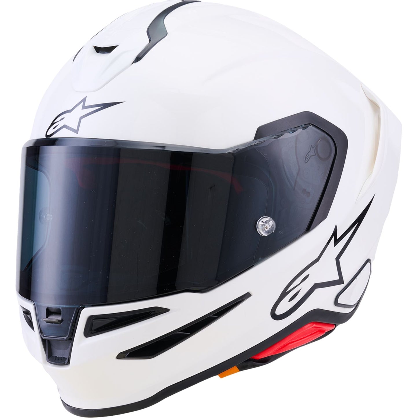 Alpinestars Supertech R7 Helmet - 22.06 - Solid - Gloss White - Medium [MPN: 8202126-2180-M]_2562164