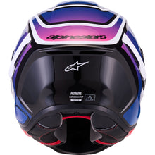 Alpinestars Supertech R7 Helmet - Zeal - 22.06 - Gloss Black/Blue/Pink Fluo/White_2558486
