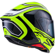 Alpinestars Supertech R7 Helmet - Zeal - 22.06 - Gloss Yellow Fluo/Black/White - Medium [MPN: 8202826-5021-M]_2558442