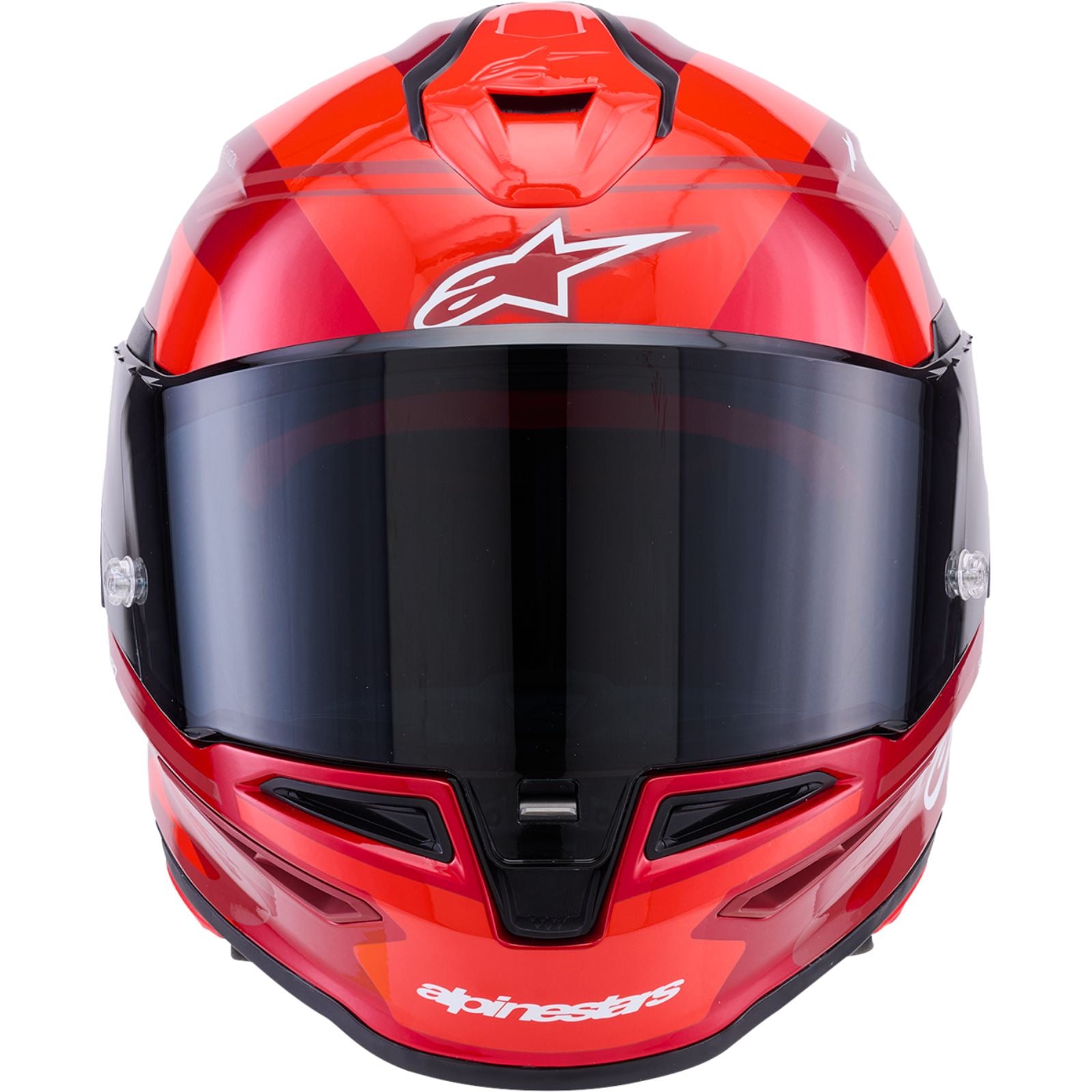 Alpinestars Supertech R7 Helmet - 22.06 - A-Core - Gloss Red/White_2563970
