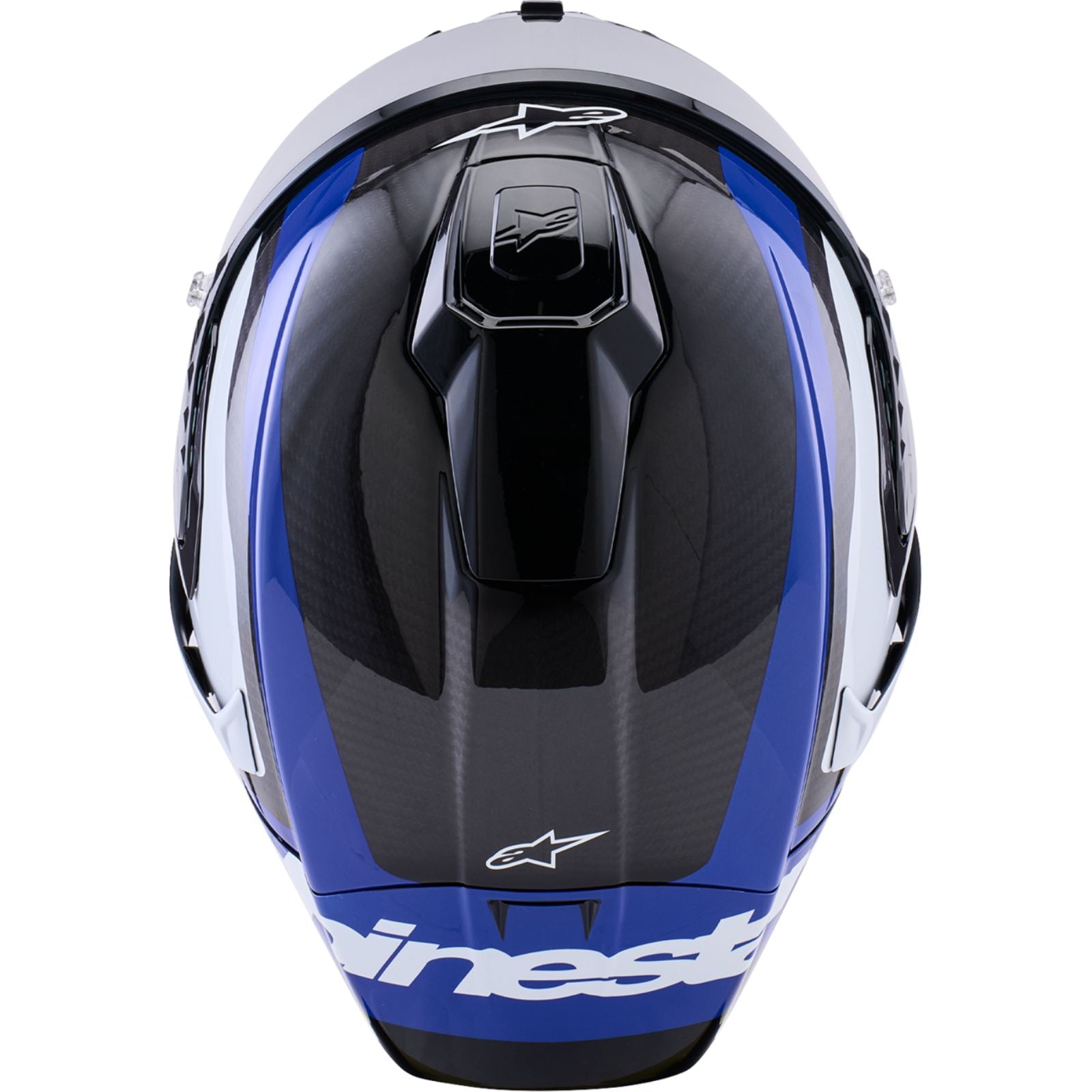 Alpinestars Supretech R10 Helmet - 22.06 - Arius - Gloss Black/White/Blue_2562193