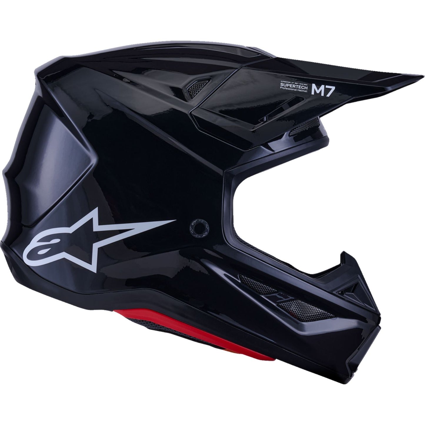 Alpinestars SM7 Helmet - Solid - Gloss Black_2559688