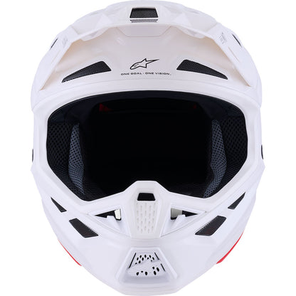 Alpinestars SM7 Helmet - Solid - Gloss White_2560914