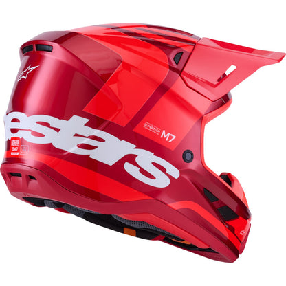 Alpinestars SM7 Helmet - Core - Gloss Red - XS [MPN: 8301826-3127-XS]_2559186