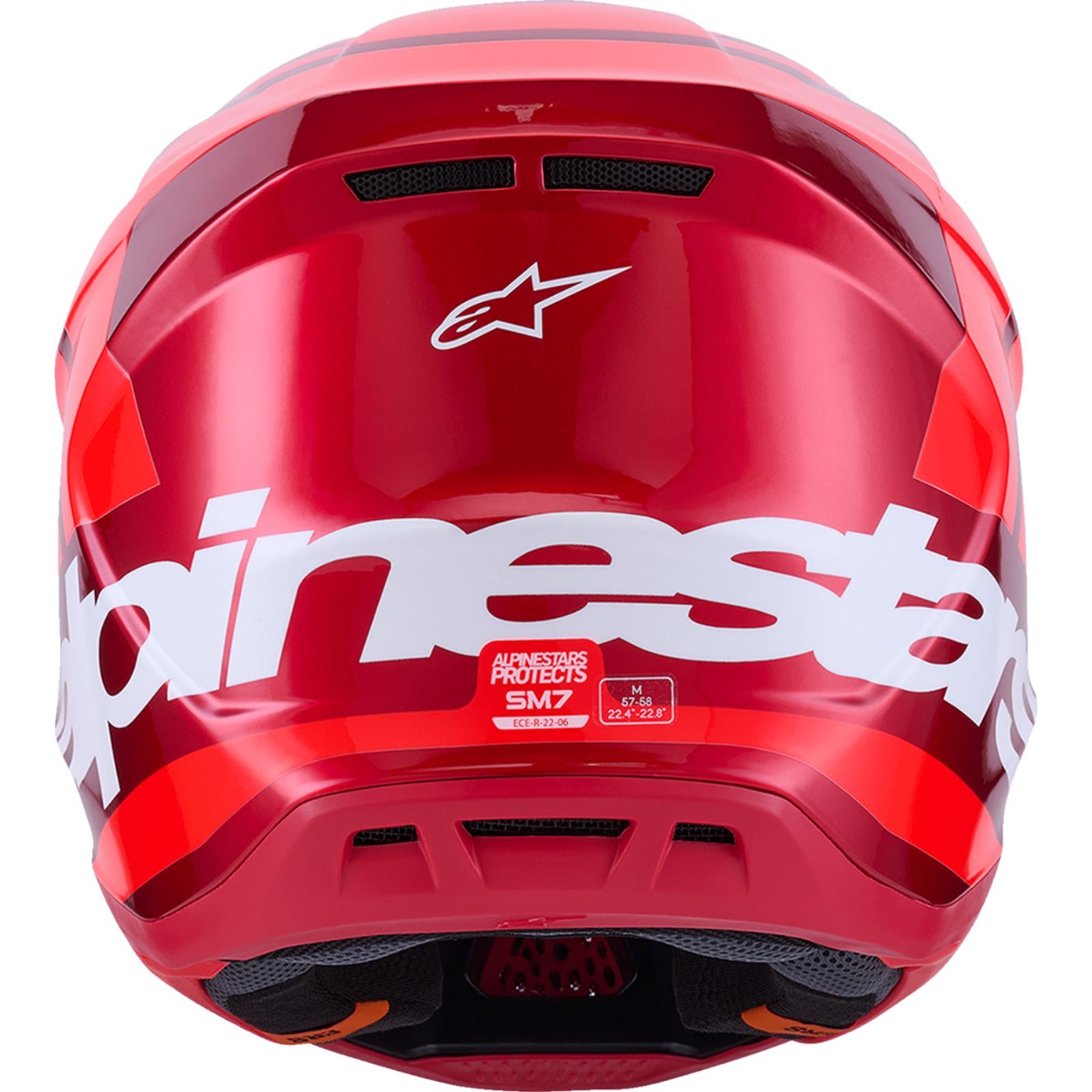 Alpinestars SM7 Helmet - Core - Gloss Red - XS [MPN: 8301826-3127-XS]_2562306