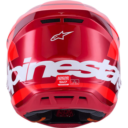 Alpinestars SM7 Helmet - Core - Gloss Red - XS [MPN: 8301826-3127-XS]_2562306