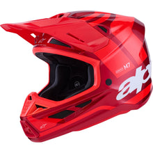 Alpinestars SM7 Helmet - Core - Gloss Red - XS [MPN: 8301826-3127-XS]_2563234