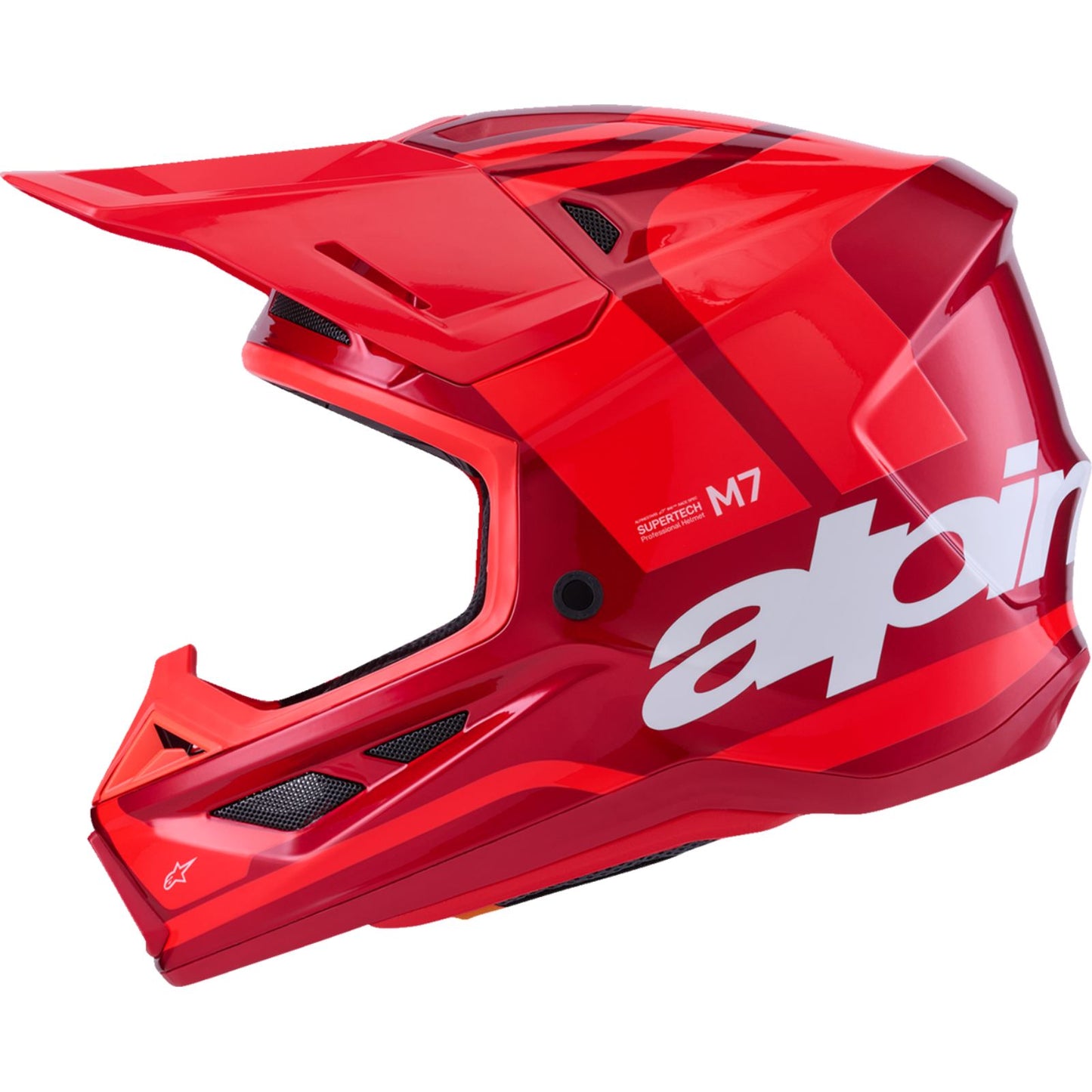 Alpinestars SM7 Helmet - Core - Gloss Red - XS [MPN: 8301826-3127-XS]_2565505