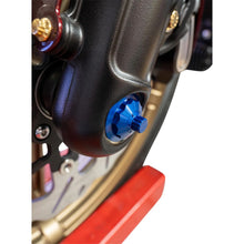 Paul Yaffe's Bagger Nation Axle Cover Kit - Y-Axle Rod - Front - Standard/12 Point - Blue [MPN: PYO:YTPR-18L-BE]_2565162