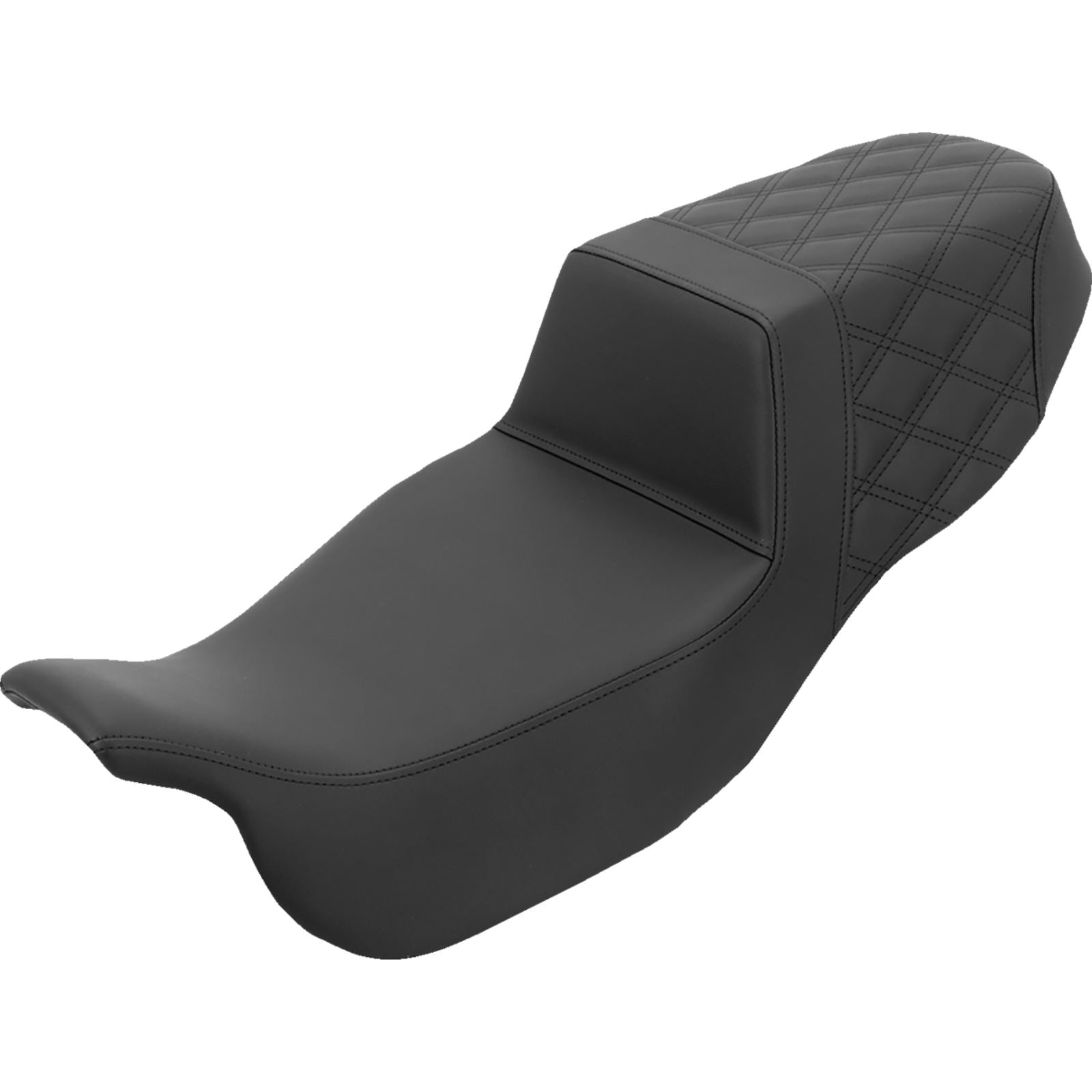 Saddlemen Step-Up Seat Extended Reach Rear Lattice Stitch - FLRT/FLTRT '15-'25 [MPN: 815-07E-173]_2563119