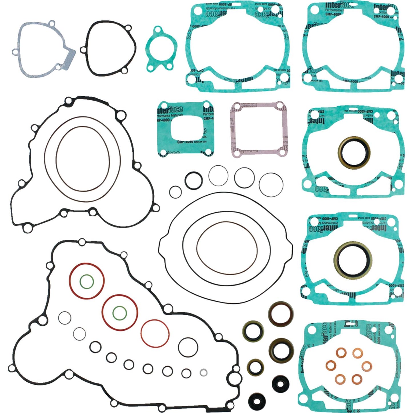 Moose Offroad Complete Gasket Kit with Oil Seals fits Gas Gas/KTM [MPN: 0934-8368]_2563487