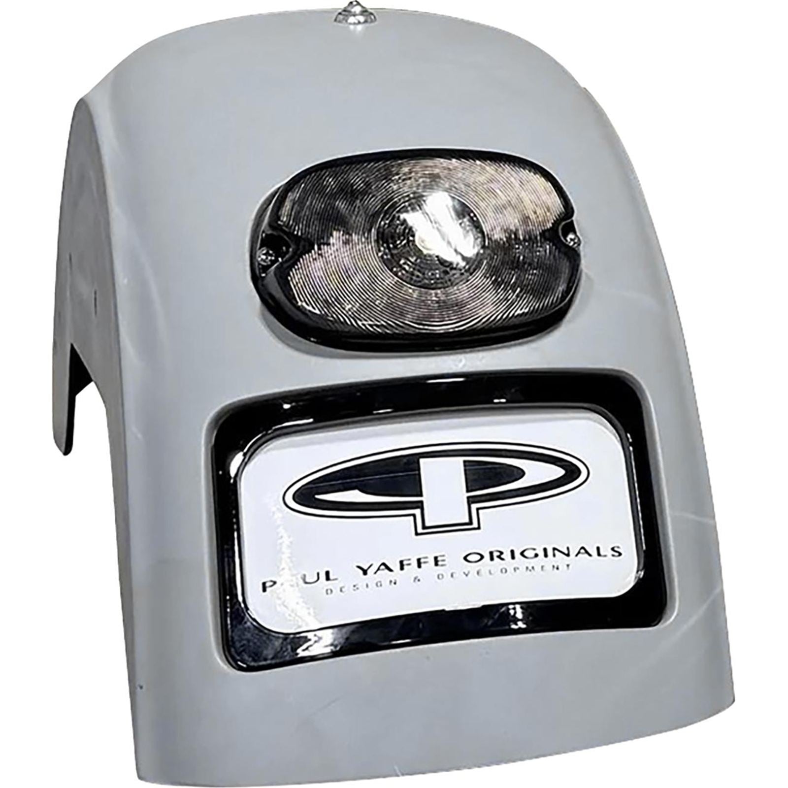 Paul Yaffe's Bagger Nation French Fix Rear Fender Black Plate Frame Smoke TailLight for Softail [MPN: PYO:FF-B-S]_2568457