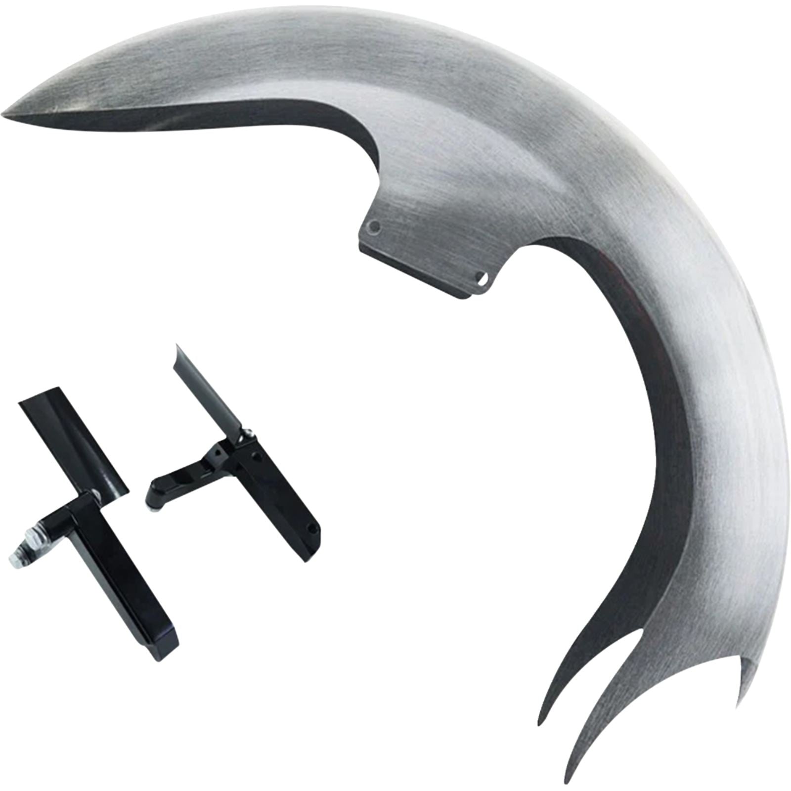 Paul Yaffe's Bagger Nation Talon Front Fender - 18" Wheel Debris Guards for HD Softail [MPN: PYO:TALON-OEM-18SG-B]_2565066