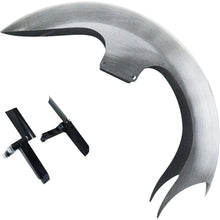 Paul Yaffe's Bagger Nation Talon Front Fender - 18" Wheel Debris Guards for HD Softail [MPN: PYO:TALON-OEM-18SG-B]_2565066