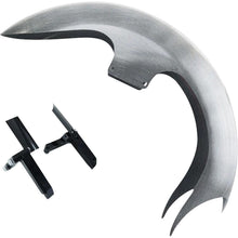Paul Yaffe's Bagger Nation Talon Front Fender - 18" Wheel Debris Guards for HD Softail [MPN: PYO:TALON-OEM-18SG-B]_2568535