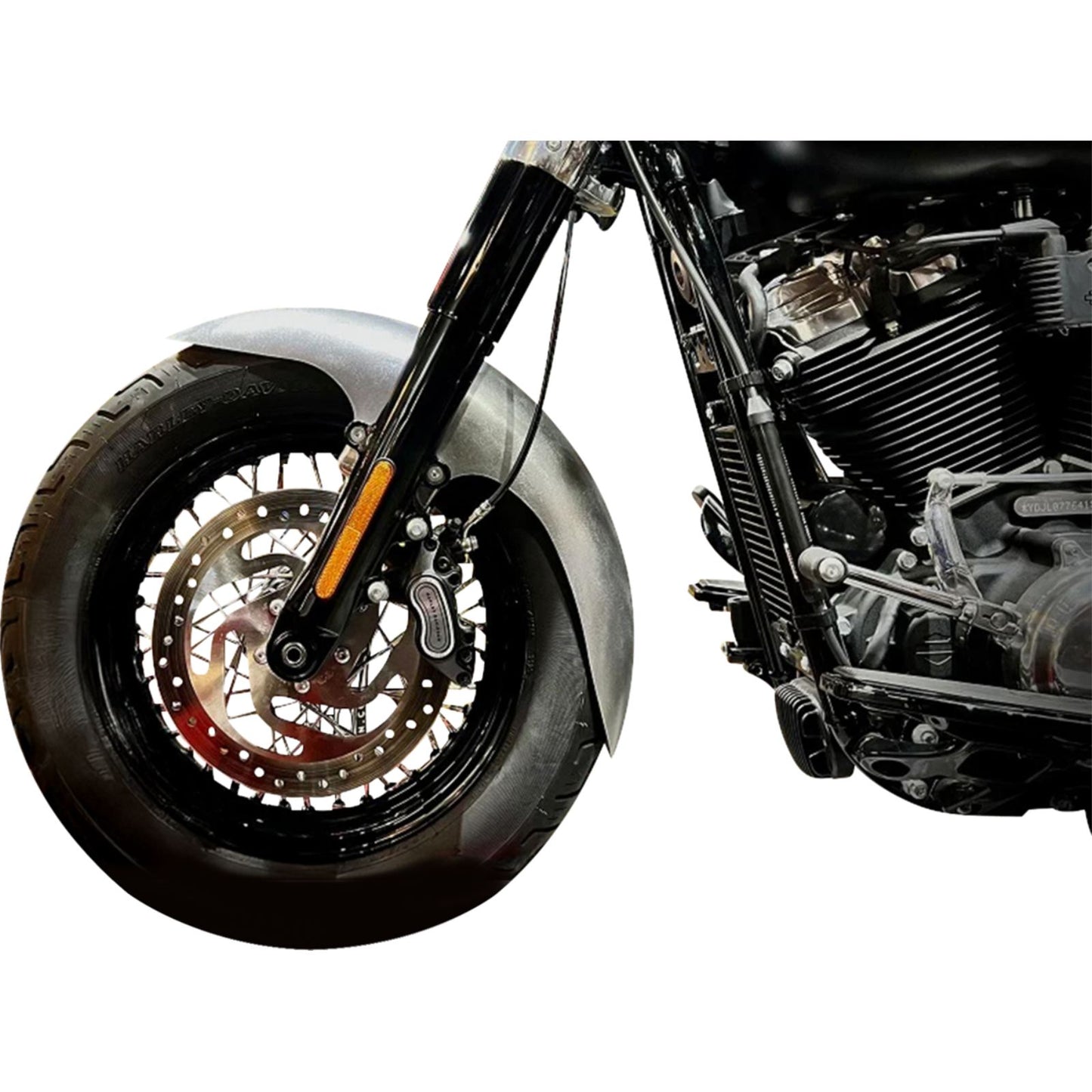 Paul Yaffe's Bagger Nation Cafe Front Fender - OEM 19" Wheel for HD [MPN: PYO:CAFE-OEM-M8ST-S]_2562251
