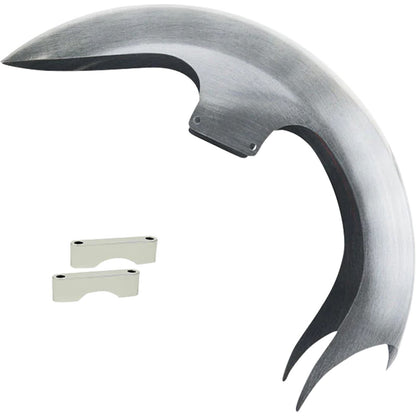Paul Yaffe's Bagger Nation Talon Front Fender 21" Wheel W/Chrome Adapters for HD Touring [MPN: PYO:TALON21-13E-C]_2565719