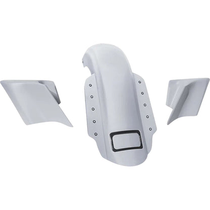 Paul Yaffe's Bagger Nation Swoop Rear Fender Black Plate Frame for HD Touring [MPN: PYO:KIT-3PC-DO-STD-B]_2558681
