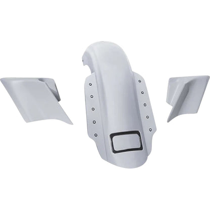 Paul Yaffe's Bagger Nation Swoop Rear Fender Black Plate Frame for HD Touring [MPN: PYO:KIT-3PC-DO-STR-B]_2566242