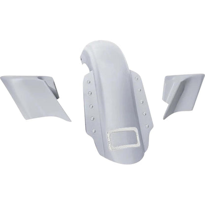 Paul Yaffe's Bagger Nation Swoop Rear Fender Chrome Plate Frame for HD Touring [MPN: PYO:KIT-3PC-DO-STR-C]_2568413
