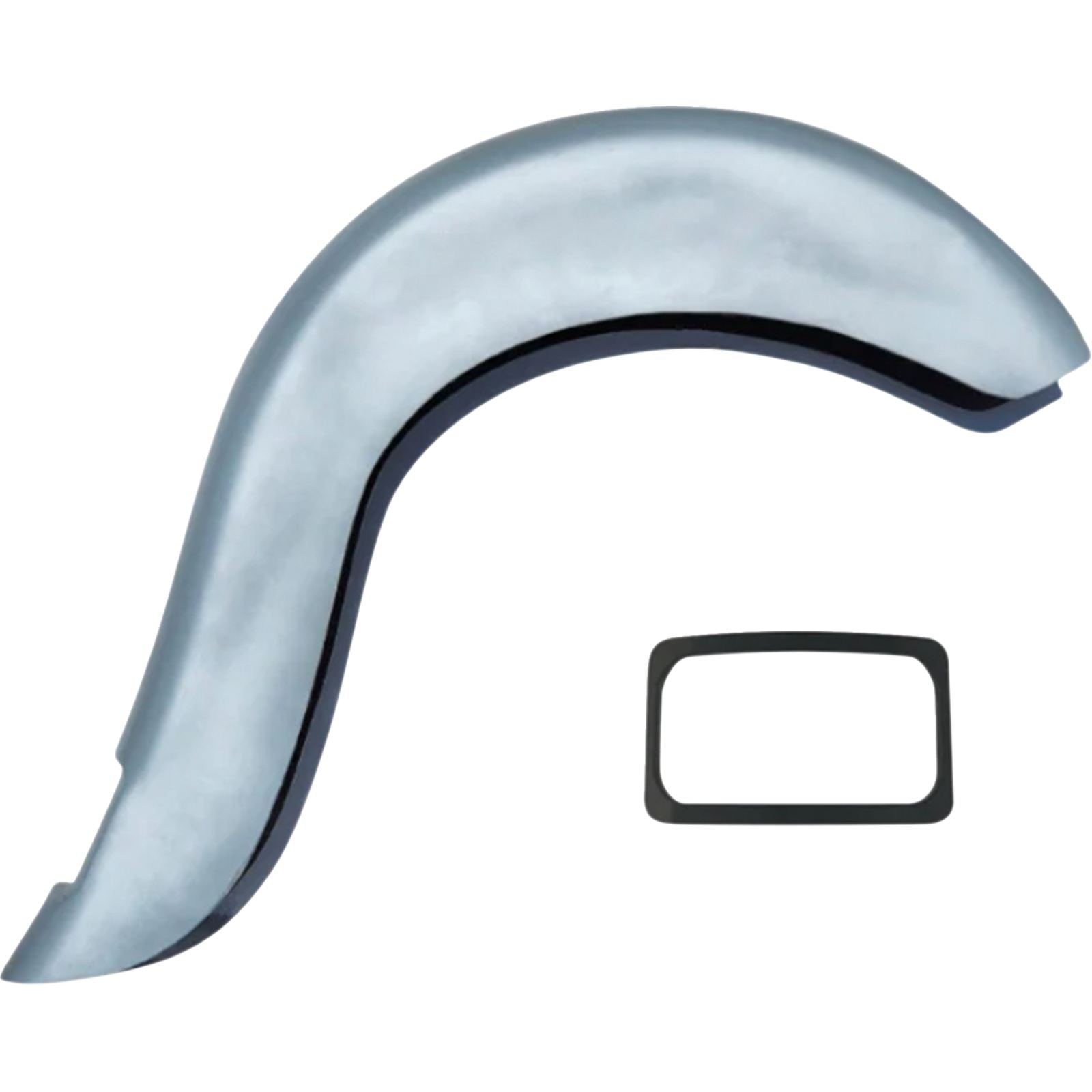Paul Yaffe's Bagger Nation El Rey Rear Fender - Black Plate Frame for HD Softail [MPN: PYO:ERRF-ST-B]_2562128